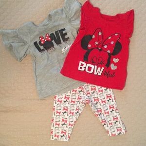 Disney Baby Minnie Mouse 3 piece set!